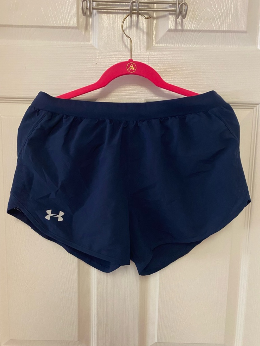 Under Armour Navy Blue Women's Athletic Shorts